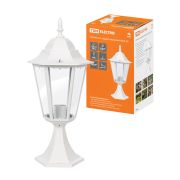 Светильник 6100-24 садово-парковый шестигранник, 100Вт, стойка, белый
