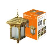 Светильник садово-парковый «Самурай» 60 Вт, подвес, шагрень/бронза, Е27, TDM