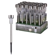 Светильник СС-325 на солнечных батареях, сталь, 4,6х32 см, ДБ, TDM