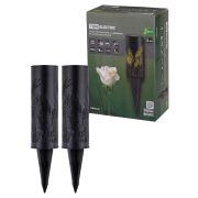 Набор светильников  СС «Колосок» на солнечных батареях, сталь, 6х27 cм, 2 шт, TDM