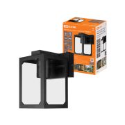 Светильник садово-парковый «Чикаго» 60 Вт, вниз, металл, прозрачное/черный, Е27, TDM