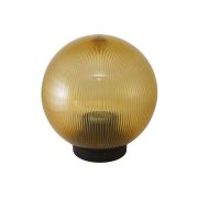 Светильник НТУ 02- 60-254 шар золотой с огранкой d=250 мм TDM