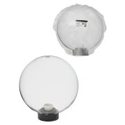 Светильник НТУ 03- 60-251 шар d=250 мм IP54 (прозрачный ПММА, основание плоское ПК, Е27) TDM