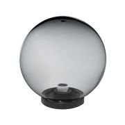 Светильник НТУ 03-100-302 шар d=300 мм IP54 (дымчатый ПММА, основание плоское ПК 145, Е27) TDM