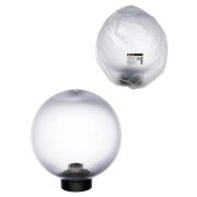 Светильник НТУ 03- 60-255 шар d=250 мм IP54 (прозрачный призма ПММА, основание плоское ПК, Е27) TDM