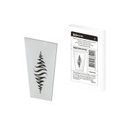 Стекло матовое с зеркальным рисунком «Вихрь» (комплект 4 шт.) для светильников НБУ, НТУ, НСУ четырехгранник TDM