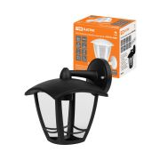 Светильник садово-парковый «СИТИ» НБУ 07-60-002 У1 4-х гранник настенный вниз черный TDM