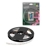 Комплект светодиодной ленты SMD5050-30 LED/м-12 В-7,2 Вт/м-IP20-RGB (3 м), 18 Вт, IR-контроллер TDM