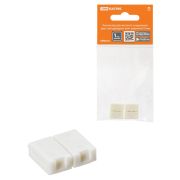 Коннектор для жесткого соединения двух светодиодных лент шириной 10 мм, (уп. 2 шт), TDM