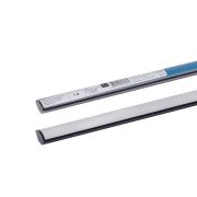 Алюминиевый профиль угловой черный 1616 (1 м), матовый рассеиватель, 2 заглушки, 2 крепежа TDM