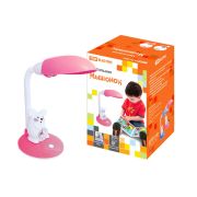 Светильник Мышонок настол/часы 220В, 11Вт, Е27, розовый TDM