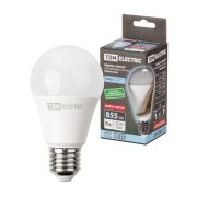 Лампа светодиодная А60-9 Вт-230 В-4000 К-E27 «СЕНСОР» TDM