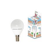 Лампа светодиодная FG45-10 Вт-230 В-6500 К–E14 Народная