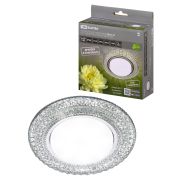 Светильник встраиваемый СВ 03-10 GX53 230В LED подсветка 5 Вт зеркальный/хром TDM