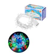 Гирлянда светодиодная СГ100M10, многоцвет., 10м, 8 режимов, 250 В, TDM