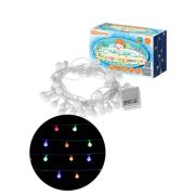 Гирлянда светодиодная «Шарики» 50LED, 5м, 8 режимов, многоцвет., прозр. шнур, 250 В, TDM