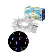 Гирлянда светодиодная «Шишки» 50LED, 5м, 8 режимов, многоцвет., прозр. шнур, 250 В, TDM