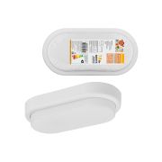 Светодиодный светильник LED ДПП 3801 18Вт 4000К IP65 белый овал 196*97*57 мм Народный