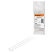 Хомут 2,5х100мм нейлон (белый) (100шт) TDM