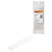 Хомут 3,6х300мм нейлон (белый) (100шт) TDM