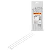 Хомут 3,6х200мм нейлон (белый) (25 штук) TDM