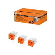 Строительно-монтажная клемма КБМ-2273-244 (2,5мм2) с пастой TDM