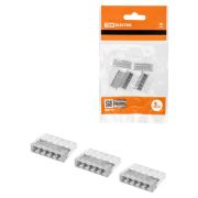 Строительно-монтажная клемма КБМ-2273-235 (2,5мм2) с пастой (5 шт/упак) TDM