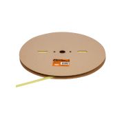 Термоусаживаемая трубка ТУТнг 10/5 желтая (100 м/ролл) TDM