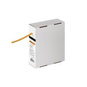 Термоусаживаемая трубка ТУТнг 6/3 желтая в коробке (10 м/упак) TDM