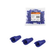 Соединительный изолирующий зажим СИЗ-Л-2 12 мм2 с лепестками синий (50 шт) TDM