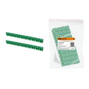 Маркер наборный - символ «5» зеленый 4 мм2 (100 шт.) TDM