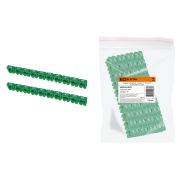 Маркер наборный - символ «5» зеленый 6 мм2 (100 шт.) TDM