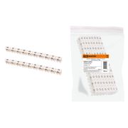 Маркер наборный - символ «9» белый 6 мм2 (100 шт.) TDM