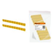 Маркер наборный - символ «L» желтый 6 мм2 (100 шт.) TDM