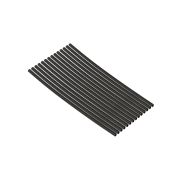 Набор трубок термоусаживаемых, не поддерживающих горение, клеевых, длиной 10 см ТТкНГ(3:1) «Моноцвет, черный 1,5/0,6 TDM»