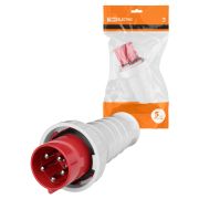 Вилка 035 3Р+РЕ+N 63А 380В IP54 TDM