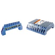 Шина «N» нулевая в изоляторе 8х12мм 8 групп TDM