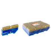 Шина «N» нулевая с изолятором на DIN-рейку 8x12мм стойка бол. 10 групп TDM