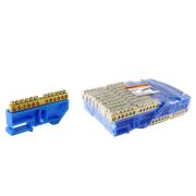 Шина «N» нулевая с изолятором на DIN-рейку 8x12мм стойка бол. 12 групп TDM