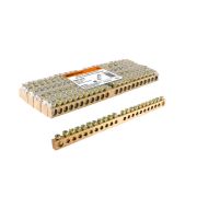 Шина «N» нулевая 6х9мм 24/1 (24 группы/крепеж по центру) TDM