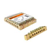 Шина «N» нулевая 8x12мм  8/2 (8 групп/крепеж по краям) TDM