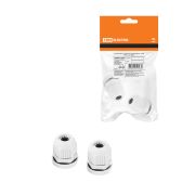 Сальник PG 16 диаметр проводника 9-12 мм IP54 в инд. упак. по 2 шт. TDM