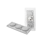 Кабельный ввод мембранный КВМ-6, ТЭП, RAL7035, IP66, 6 вводов TDM