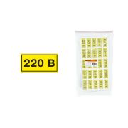 Символ «220В» 20х40мм TDM