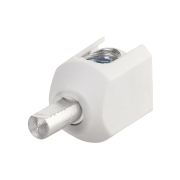 Вводная клемма для модульного оборудования изолированная, зажим винтовой 16-50мм² (AL/CU), прямая, 160А, ввод прямой, PIN L-35мм TDM