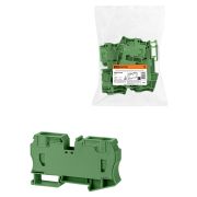 Зажим клеммный безвинтовой (ЗКБ) PEN 35мм2 с заглушкой TDM