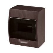 Бокс ЩРН-П-8 модулей навесной пластик IP41 «Эко» (бук) TDM