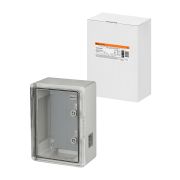Бокс пластиковый ЩМП-0-2, прозр., крышка ABS, IP65, -45 до +75 С, навесной, (350x250x150) TDM