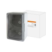 Бокс пластиковый ЩМП-0-5, прозр., крышка ABS, IP65, -45 до +75 С, навесной, (500x400x240) TDM