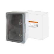 Бокс пластиковый ЩМП-0-8, прозр., крышка ABS, IP65, -45 до +75 С, навесной, (700x500x250) TDM